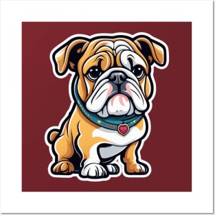 Bulldog Gifts Perfect for Dog Lovers Posters and Art